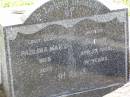 Paulina Mary ZAHNOW,
died 27 April 1947 aged 71 years;
Rosevale St Pauls Lutheran cemetery, Boonah Shire
