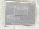 Reg CHARTERS,
19-3-1908 - 28-1-1980;
Nita Priscilla SOMMERVILLE,
29-12-1910 - 21-1-1989,
Regs sis;
Samsonvale Cemetery, Pine Rivers Shire