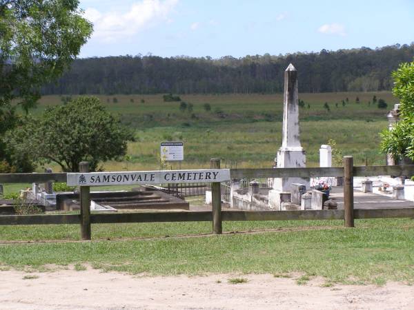 Samsonvale Cemetery, Pine Rivers Shire  | 