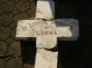 Lorna,
daughter of Willie & Ethel Mary FARRAR,
died 27 Dec 1932 aged 33 years;
Ethel Mary,
died 18 June 1941 in her 69th year;
Willie,
died 10 May 1948 in his 76th year;
Bald Hills (Sandgate) cemetery, Brisbane