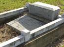 William J. ELLIS,
husband,
died 1 Dec 1935 aged 60 years;
Annie Lousia ELLIS,
died 21 May 1952;
Bald Hills (Sandgate) cemetery, Brisbane