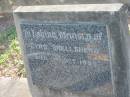 Cyril (Doc) SHELLSHEAR,
died 24 Oct 1959;
Bald Hills (Sandgate) cemetery, Brisbane