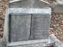 Albert GOLD,
husband father,
died 2 May 1957 aged 70 years;
Charlotte E. GOLD,
mother grandma,
died 6-8-69 aged 90 years;
Bald Hills (Sandgate) cemetery, Brisbane