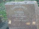Florence,
wife of C.T. PALETHORPE,
died 26-9-1930;
Bald Hills (Sandgate) cemetery, Brisbane
