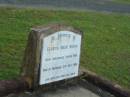 Gladys Wad BROUN,
born Jarvisfield Picton 1889,
died Brisbane 21 May 1966;
Bald Hills (Sandgate) cemetery, Brisbane