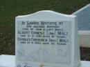 Albert Ernest (Jim) MALT,
son of John & Lucy MALT,
brother,
died 17-4-1991 aged 81 years;
Charles Frederick (Boy) MALT,
died 14-6-1992 aged 86 years;
Francis (Frank) George MALT,
son of John & Lucy MALT,
died 9-5-2004 aged 83 years;
John MALT,
father,
died 29 Sept 1947 aged 73 years;
Florence Lucy MALT,
mother,
died 6 March 1955 aged 71 years;
Norman Leslie MALT,
husband father,
died 2 July 1976 aged 42 years;
William Henry MALT,
husband father,
died 18 Jan 1953 aged 45 years;
Florence Evelyn DUNN,
daughter of John & Lucy MALT,
died 16? July 1995 aged 80 years;
Bald Hills (Sandgate) cemetery, Brisbane