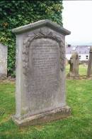 Thomas STODDART
d: 27 Nov 1837, aged 66
(wife) Margaret HALL
d: 30 Oct 1844, aged 66
two infant children
(son) Thomas STODDART
d: 24 Mar 1874, aged 64
(wife) Margaret STEWART
d: 20 Feb 1893, aged 67
Old Kirk, Selkirk, Scotland