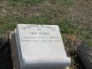 Ida Vera (daughter of G.J.) Grice
23 Sep 1937
Sherwood (Anglican) Cemetery, Brisbane