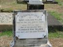 Henry Garland MILNER
14 May 1923 aged 57,
his wife,
Florence May MILNER
26 Jul 1951 aged 78
Sherwood (Anglican) Cemetery, Brisbane