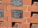 Hector Roderick McKENZIE
31-7-96
68 yrs
Sherwood (Anglican) Cemetery, Brisbane