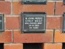 Emily WEST
24-8-1983
84 yrs
Sherwood (Anglican) Cemetery, Brisbane