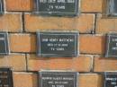 John Henry MATTHEWS
17-8-1968
79 yrs
Sherwood (Anglican) Cemetery, Brisbane
