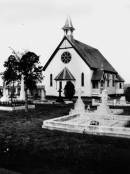 St. Matthews Anglican Church and cemetery at Sherwood, ca. 1920
Details
Original version\011photographic print : black & white, ca. 1920, Negative number: 109192
Summary\011Constructed in 1893. Destroyed by fire on 27th September 1921. (Description supplied with photograph)
a href=https:collections.slq.qld.gov.auviewerIE15013State Library Queenslanda,
a href=http:onesearch.slq.qld.gov.aupermalinkf1c7c5vgslq_alma21218131940002061State Library Queenslanda