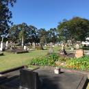 Comparison view for position of St Matthews Anglican Church against 1920 photo
Sherwood (Anglican) Cemetery, Brisbane