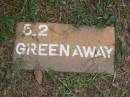GREENAWAY;
Slacks Creek St Marks Anglican cemetery, Daisy Hill, Logan City