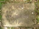 W.Mick BIRMINGHAM,
died 10-6-66;
Tallebudgera Catholic cemetery, City of Gold Coast