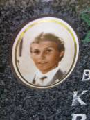 Kerry Charles RASMUSSEN,
son brother brother-in-law uncle,
born 1 March 1967 died 25 Dec 1984;
Tarampa Apostolic cemetery, Esk Shire