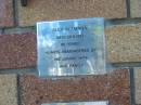 Alex ALTMANN,
died 20-9-1992 aged 86 years,
remembered by wife & family;
Tea Gardens cemetery, Great Lakes, New South Wales