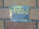 Iras Ellen KEATINGS (nee BREWER),
died 30 July 1988 aged 65 years,
remembered by Ray & Ruth;
Tea Gardens cemetery, Great Lakes, New South Wales