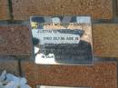 Justin G. MIDDLETON,
died 22-7-95 aged 19 years,
son brother grandson;
Tea Gardens cemetery, Great Lakes, New South Wales