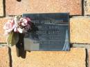 Horace James BURNET,
16-9-1912 - 6-12-1978;
Florence BURNET,
9-1-1920 - 5-8-1999;
Tea Gardens cemetery, Great Lakes, New South Wales