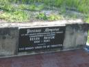 Kevin MOTUM,
husband father grandfather brother,
1931 - 1990;
Tea Gardens cemetery, Great Lakes, New South Wales