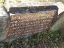 Alfred Loyd COOK,
son brother,
accidentally killed 2 Dec 1972 aged 10 years 11 months;
Tea Gardens cemetery, Great Lakes, New South Wales