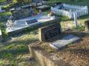 Ian HANSFORD,
husband father,
died 24 July 1975 aged 59 years;
Ellen Catherine HANSFORD,
wife of Ian,
mother of Linda,
1914 - 1992;
Tea Gardens cemetery, Great Lakes, New South Wales