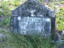 Christina Elena?,
second daughter of Francis Henry & Alice HOLBERT,
died 31 Dec 1914 aged 8 years 7 months;
Tea Gardens cemetery, Great Lakes, New South Wales