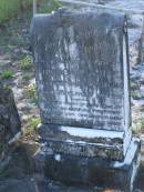 Archibald MCRAE,
husband father,
died 15 Jan 1914 aged 38 years 11 months;
Tea Gardens cemetery, Great Lakes, New South Wales