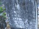 Archibald MCRAE,
husband father,
died 15 Jan 1914 aged 38 years 11 months;
Tea Gardens cemetery, Great Lakes, New South Wales