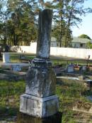 Ethel HILL,
wife,
died 2 Sept 1917 aged 20 years 5 months;
Tea Gardens cemetery, Great Lakes, New South Wales
