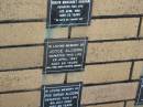 Joyce ALCORN
28 Apr 1997
aged 85
The Gap Uniting Church, Brisbane