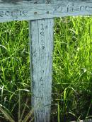 George WILSON,
1858 5 42;
George WILSON;
Wilson Family Private Cemetery, The Risk via Kyogle, New South Wales