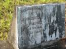 James Bertel HAURITZ,
died 24 Oct 1946 aged 68 years;
Tiaro cemetery, Fraser Coast Region