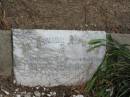 
Ernest Harbourne Wilson
died 19-8-1954 aged 63 years,

Tingalpa Christ Church (Anglican) cemetery, Brisbane

