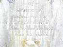 Rebecca, wife of E.F. GOELDNER,
died 9 Aug 1922 aged 62 years;
Ernest Frederick, husband of Rebecca GOELDNER,
died 3 Dec 1922 aged 73 years;
Upper Caboolture Uniting (Methodist) cemetery, Caboolture Shire