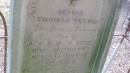 George Thomas PETERS
son of J and C.M.V. PETERS
d: 26 Dec 1890 aged 16 mo and 26 days
Yandilla All Saints Anglican Church with Cemetery
