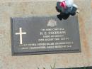 
H.E. COCHRANE,
died 25 Aug 1999 aged 84 years,
father father-in-law grandfather great-grandfather;
Yarraman cemetery, Toowoomba Regional Council
